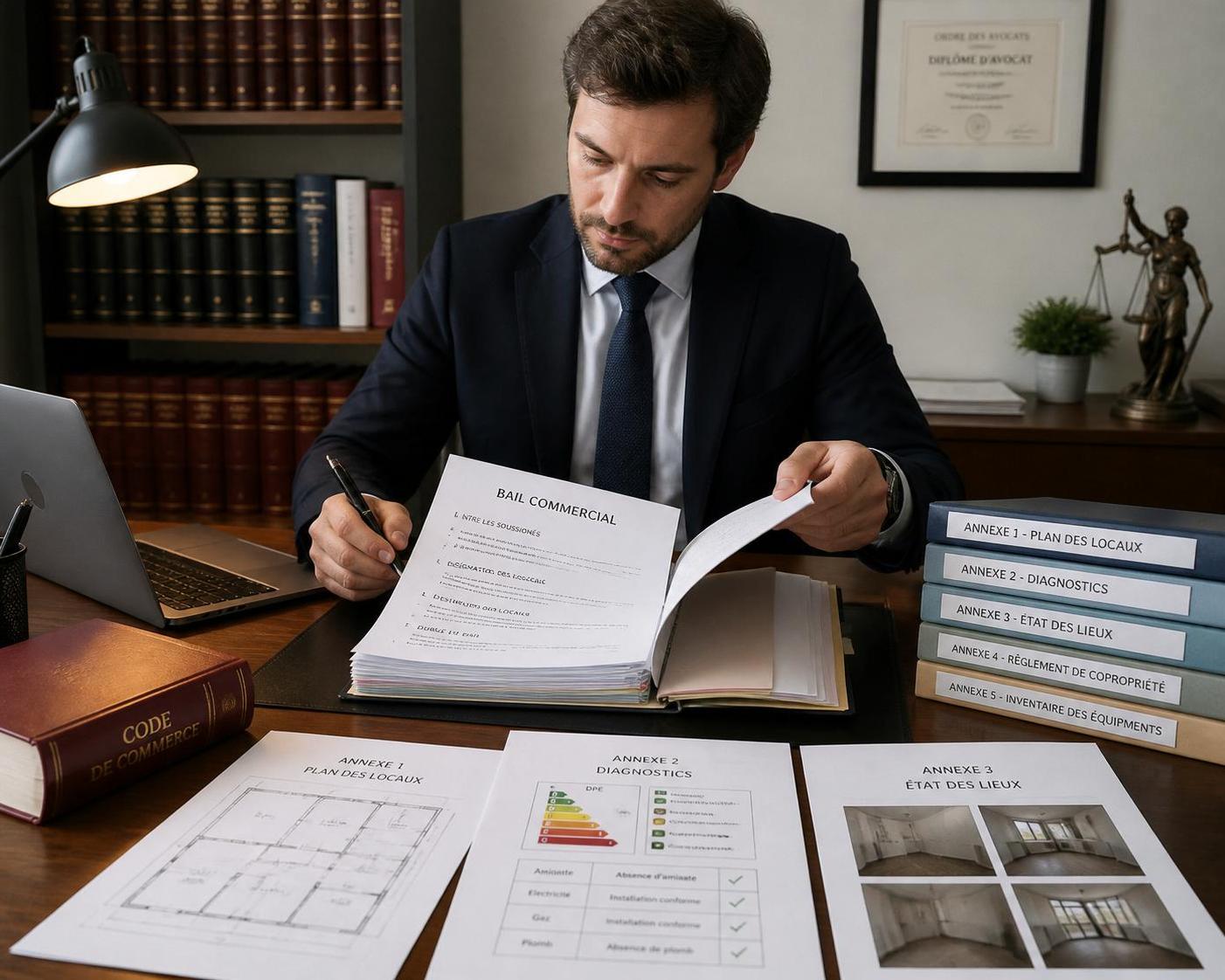 découvrez les annexes indispensables à joindre à un bail commercial et les documents essentiels à ne pas oublier pour assurer la validité du contrat.