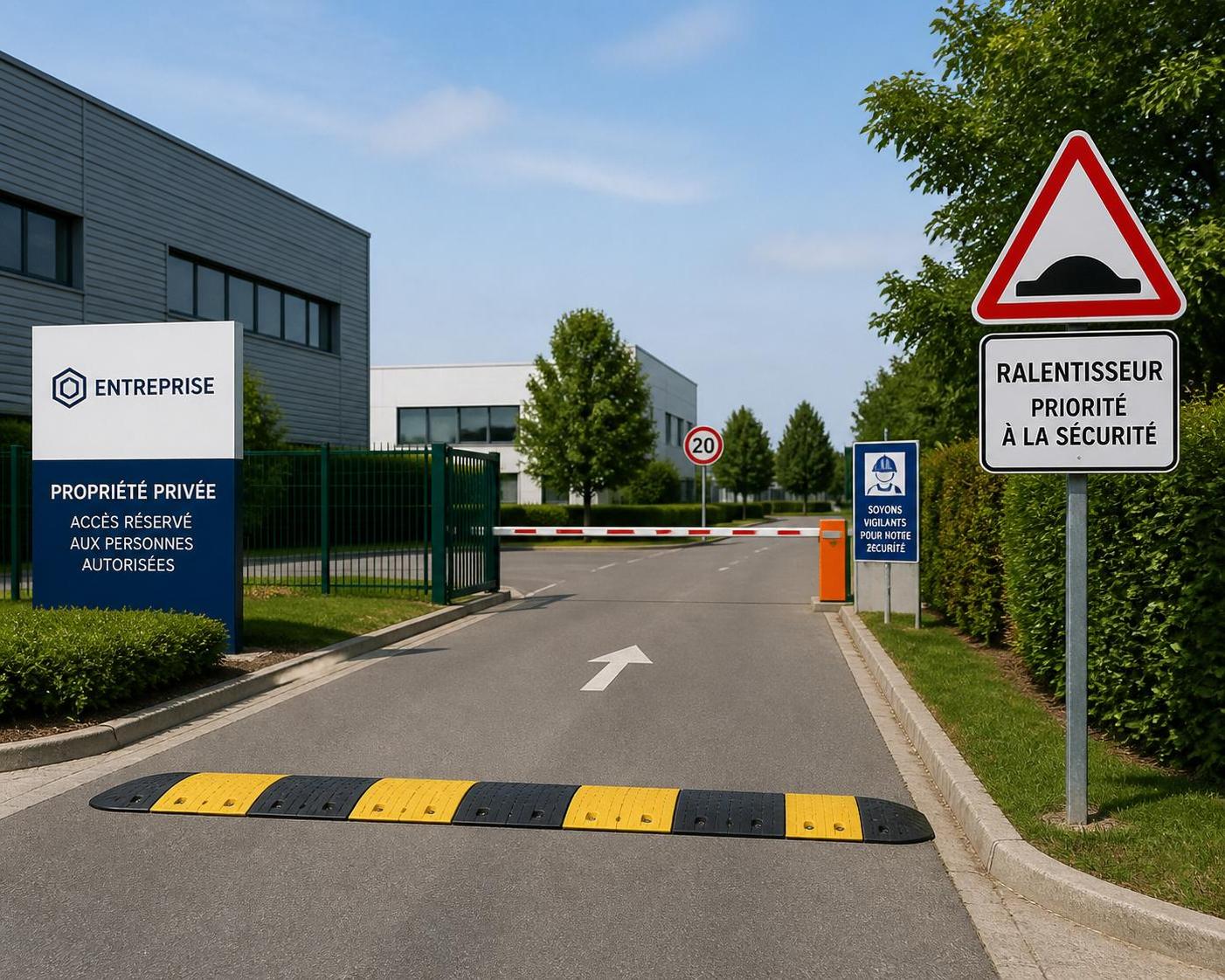 découvrez la réglementation applicable à l'installation de ralentisseurs sur voie privée, les normes à respecter et les démarches à suivre pour sécuriser votre accès.