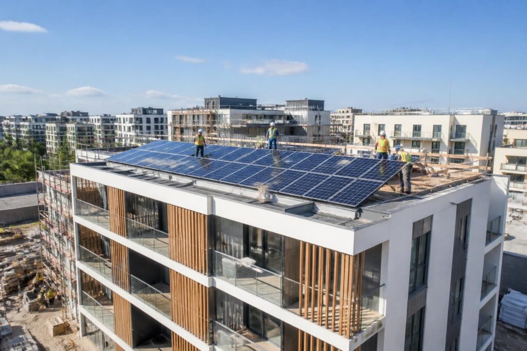 découvrez les obligations liées à l'installation de panneaux solaires sur les constructions neuves et les règles que doivent suivre les promoteurs immobiliers.