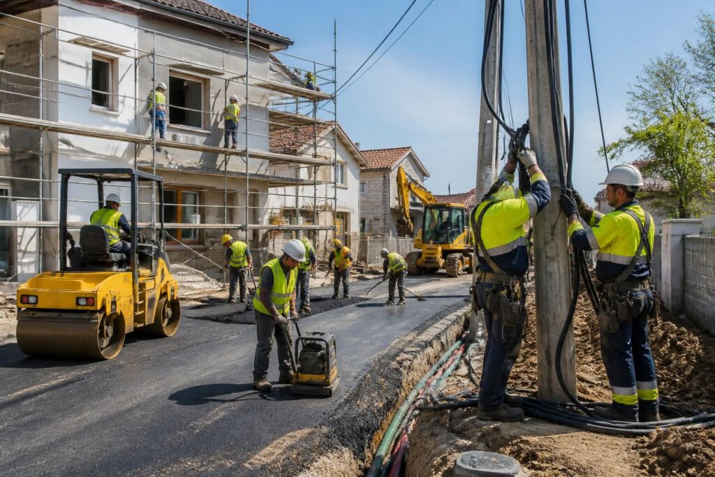 découvrez la classification des codes cpv pour les travaux de voirie, vrd, électricité et rénovation afin de faciliter vos appels d'offres et projets de construction.