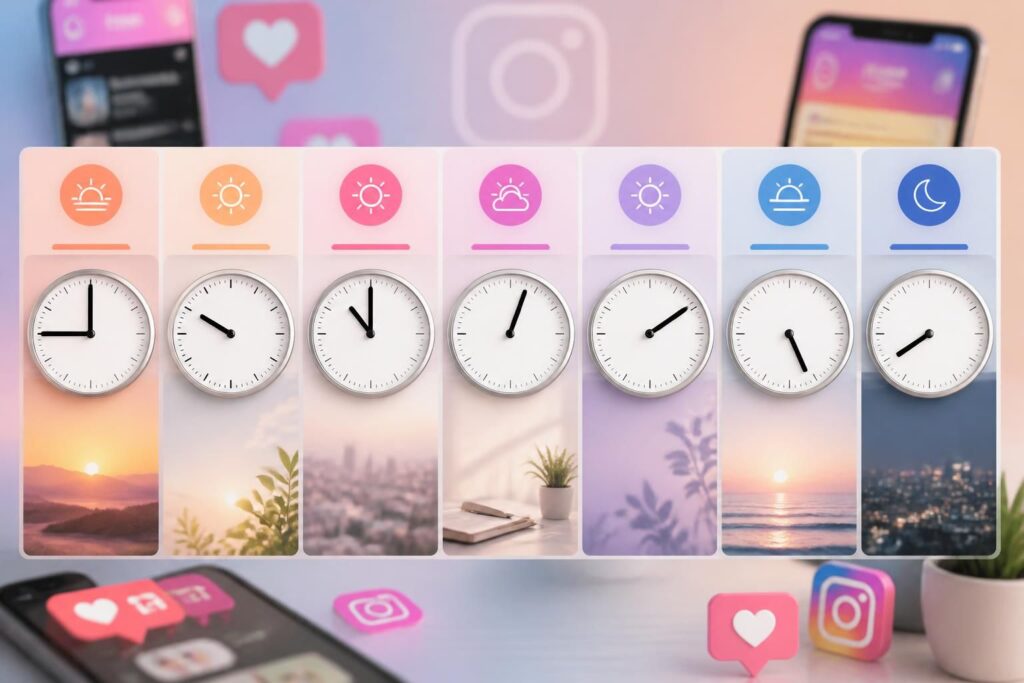 découvrez la meilleure heure pour publier sur instagram chaque jour de la semaine afin d'optimiser l'engagement de vos posts et maximiser votre audience.