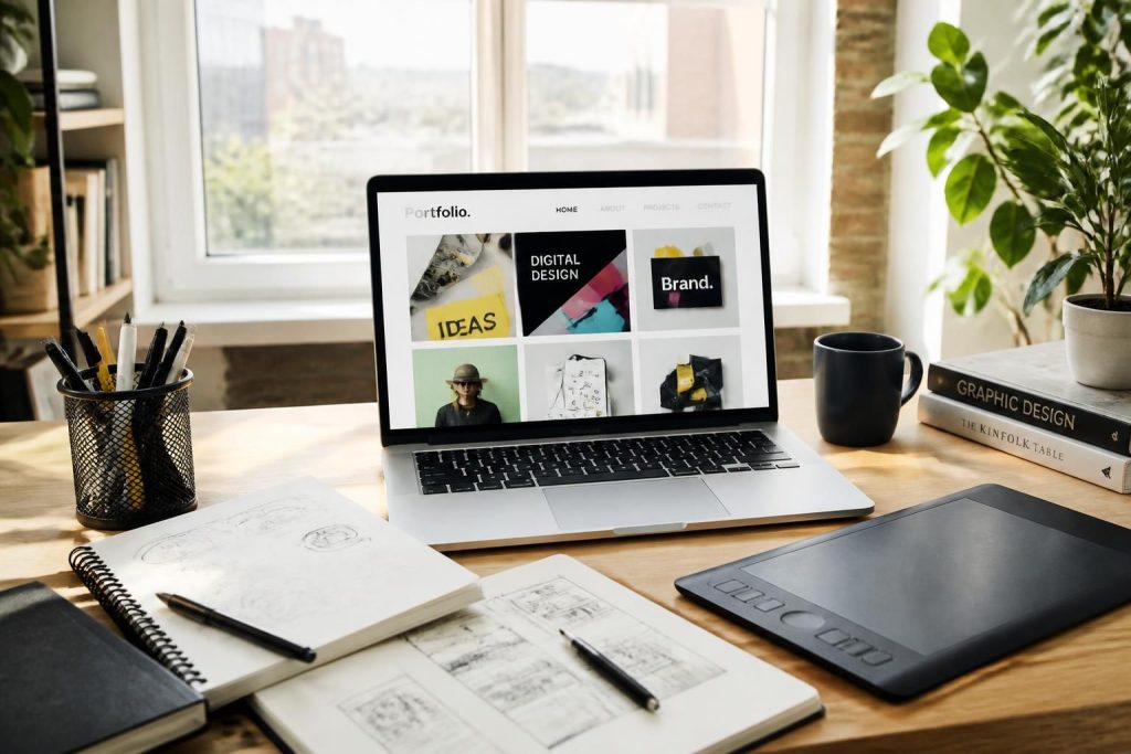 Portfolio en ligne : exemples gratuits et conseils pour valoriser vos projets