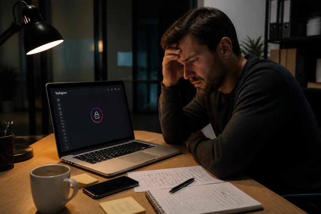 Compte bloque insta : que faire face à un compte Instagram suspendu ou restreint ?