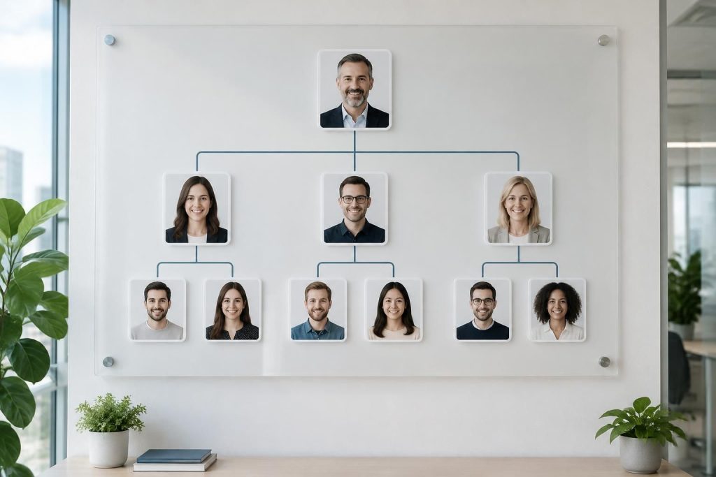 Faire un organigramme clair pour une petite entreprise