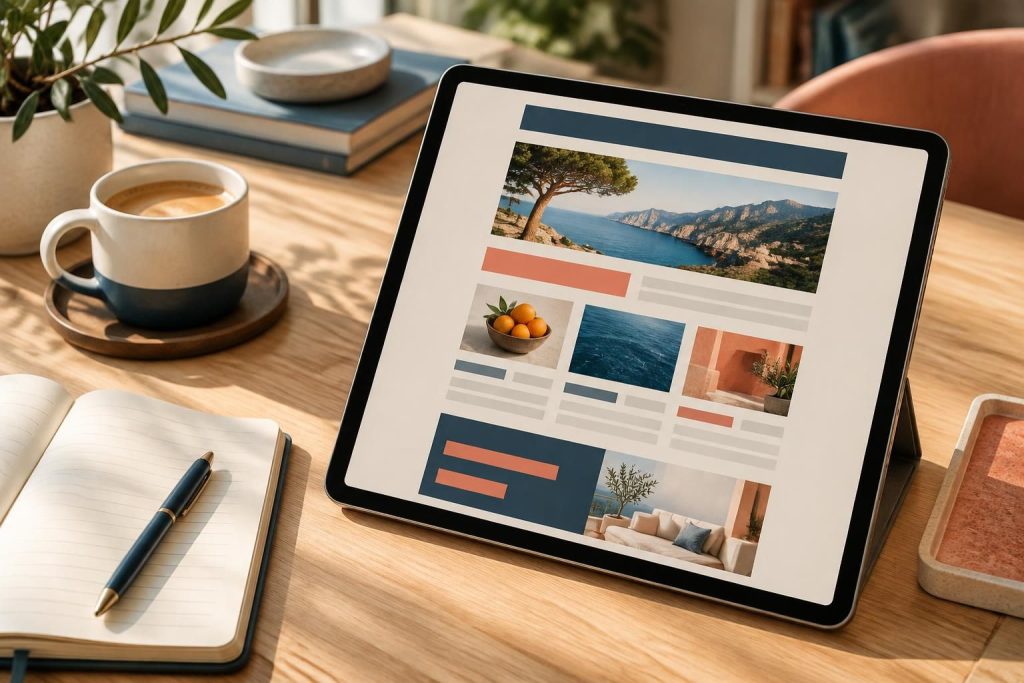 Modèle de newsletter, une structure qui donne envie de lire